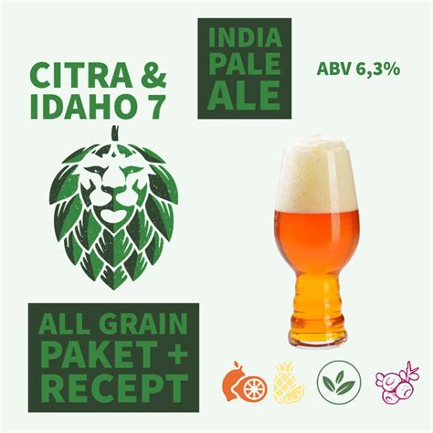 Fľaša piva IPA Citra