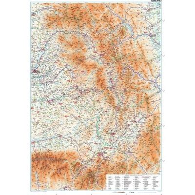 Mapa Transylvánie s vyznačeným mestom Kluž