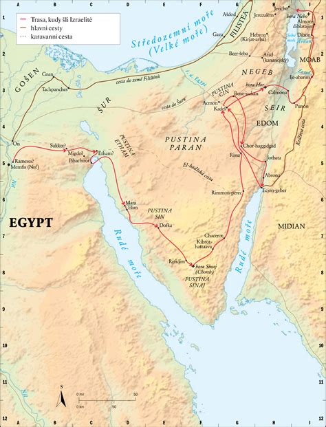 Ilustračná mapa: Slová súvisiace so starovekým šírením chleba a cestou z Egypta do Európy