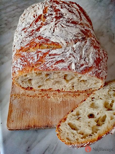 Schéma: Proces prípravy celozrnného chleba doma