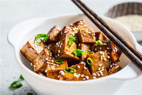Tofu v sójovo-medovej omáčke