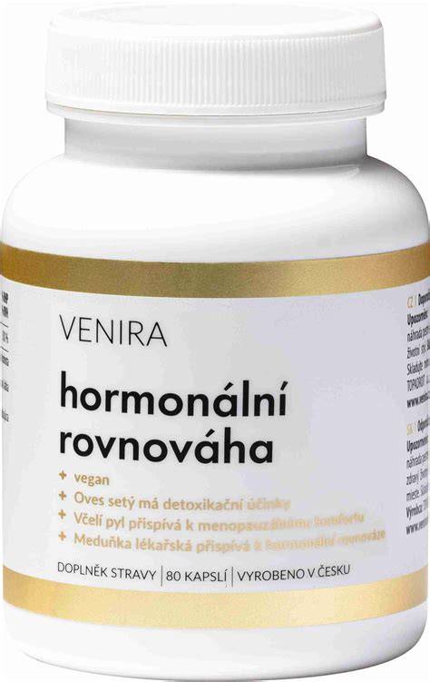 Graf rozloženia byliniek podľa ich účinku na hormonálnu rovnováhu