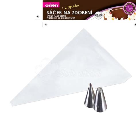 Domáce zdobiace vrecko a špička
