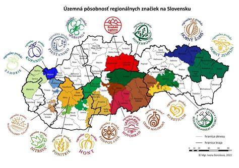Mapa: regionálne varianty kysnutého koláča na Slovensku