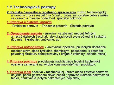 Infografika: Postupy tepelného spracovania strmuľky