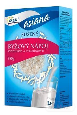 Ryžový nápoj - postup a vizuálne schéma prípravy