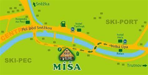 Mapa chuťových variácií Míša rezov