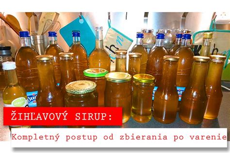 recept na žihľavový sirup