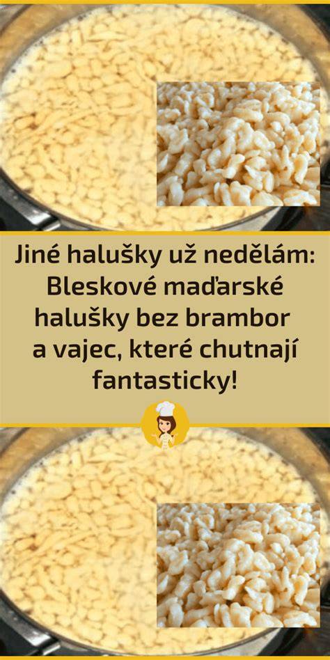 Obrázok: halušky bez vajec vo dne
