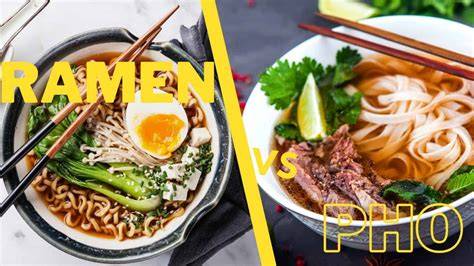 Pho vs. ramen - rozdiely