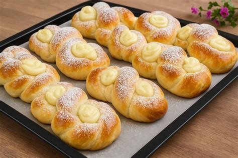 Schema: Moravské koláče s pudingom krok za krokom
