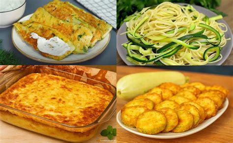 Infografika: Stručný prehľad výberu receptov s cuketou
