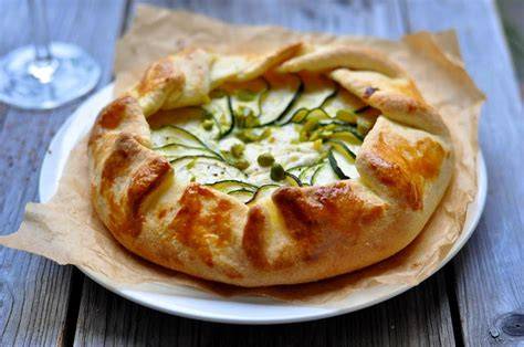Galette s cuketou a syrom - vizuál inšpirácie