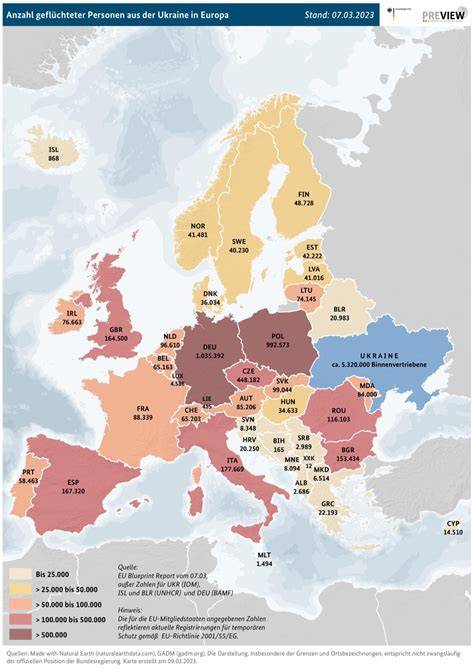 Mapa: prevalence bezlepkových potravín v európskych krajinách