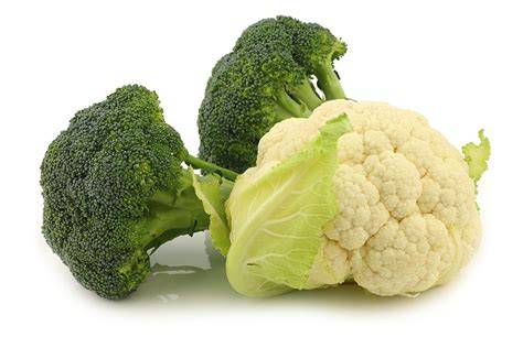 Tabuľka bežných zmesí a ich zložení (Karfiol, Brokolica, Mrkva, Hrášok, Zeler, Kapusta, Paprika)