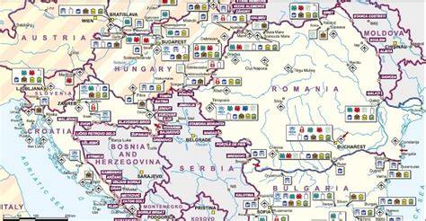Mapa: Tradičné rolády v strednej Európe - varianty a tipy