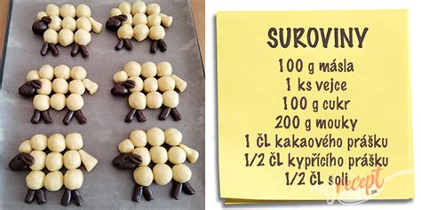 veľkonočné ovečky z cesta a kokosu