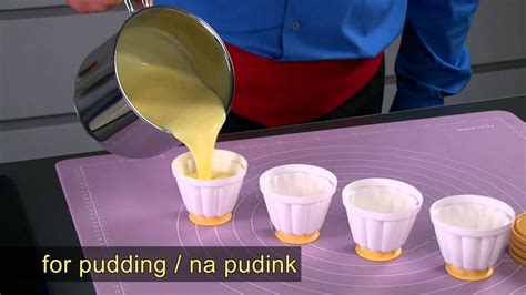 Infografika: Krok za krokom - ako správne vyklopiť puding z formičky