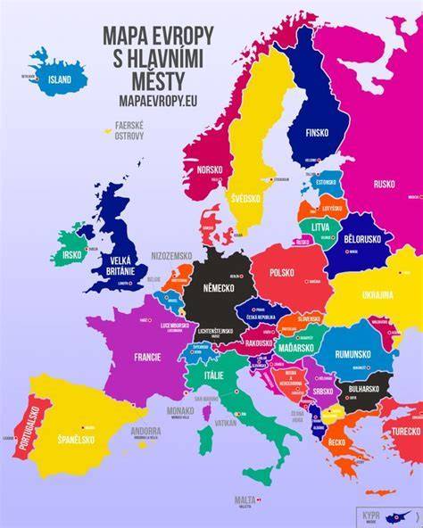 Mapa európskych inšpirácií pre šišky a dezerty