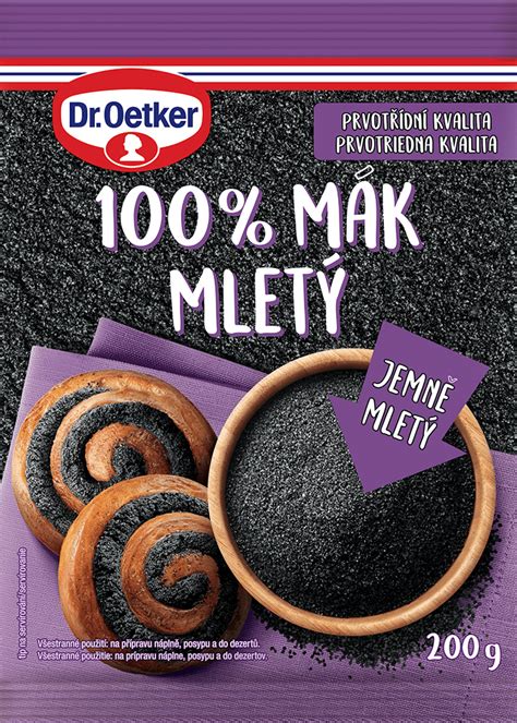 Mletý mak v miske