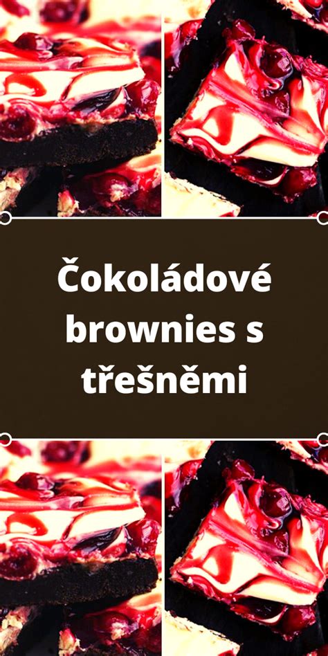 brownies s černicami a mascarpone