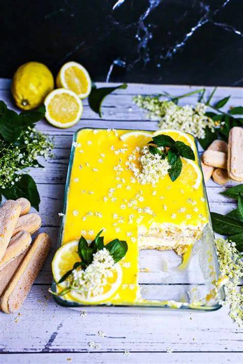Logo dezertu: Citrónové tiramisu a Caprese fondante