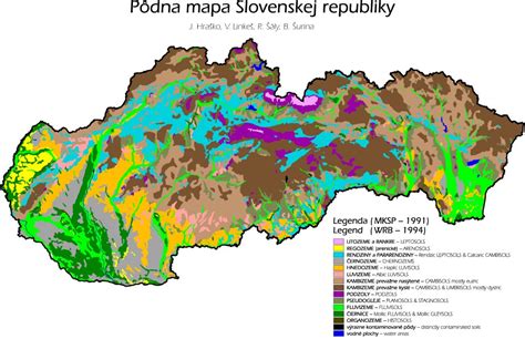 Mapa pôdnych typov