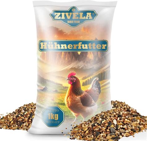 Zmes rôznych druhov zeleniny a ovocia pre hydinu