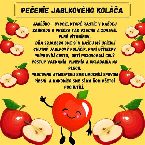 Ilustrácia obráteného jablkového koláča