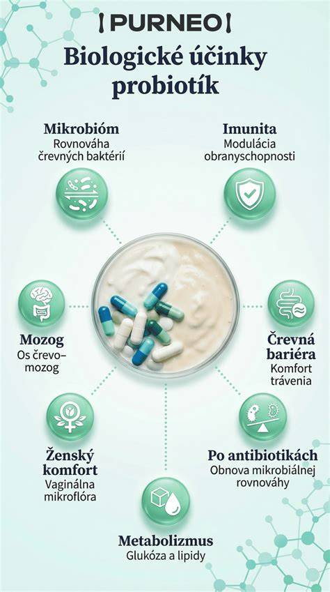 Infografika: Mechanizmy účinku probiotík a črevných adsorbencií