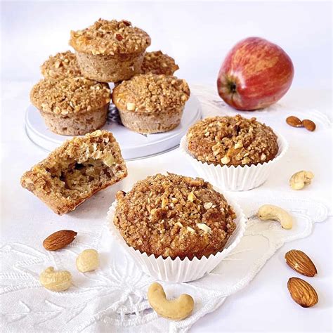 Suroviny na jablečné muffiny s tvarohem