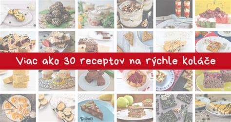 Koláče a dezerty do 20 minút - graf rýchlosti prípravy