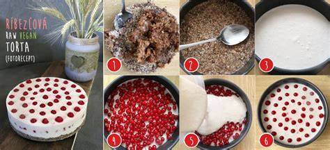 Téma obrázka: Raw torta a ingrediencie