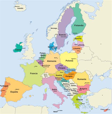 Mapa krajín EÚ s vyznačenými hlavnými dovozcami hydiny