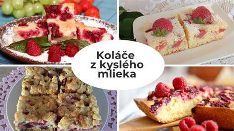 Infografika: tri hlavné využitia kyslého mlieka v kuchyni - slané koláče, sladké koláče, rýchle pečivo