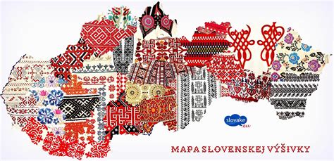 Mapa vzorov: Slovenské folklórne motívy v zásterek