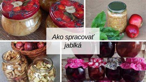 Obrázok: Rozmanité zaváraniny z jabĺk a ďalšie ovocie na zimu