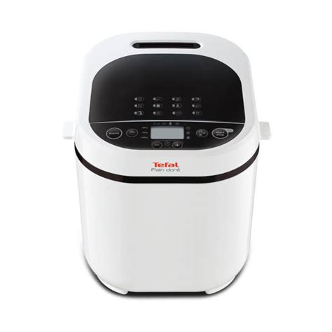 Schéma programov domácej pekárne Tefal Pain Doré