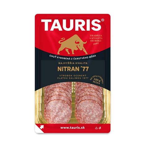 Štruktúra salámy Nitran 77