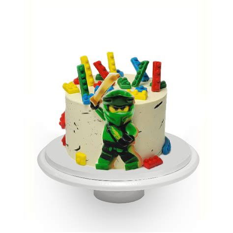 Obrázok torty s jedlým obrázkom Lego Ninjago