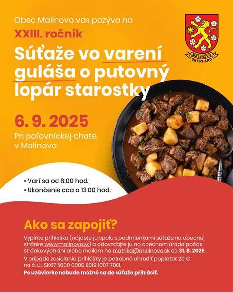 Infografika: Ako prebieha súťaž vo varení guláša a čo všetko sa hodnotí