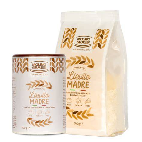 Lievito madre - schéma kŕmenia a udržiavania