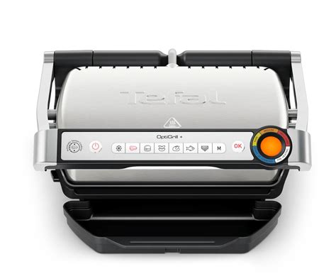 Ilustrácia funkcie automatického merania hrúbky mäsa na grile Tefal