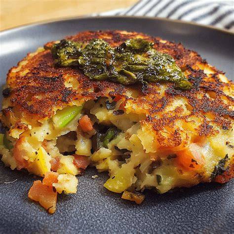 Bubble and squeak - hotové fašírky s kapustou