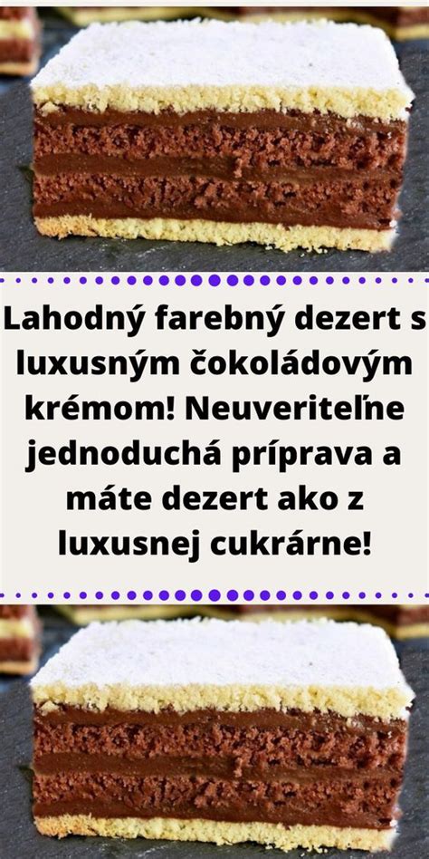 Obrázok: Tekvicový dezert s čokoládovým krémom