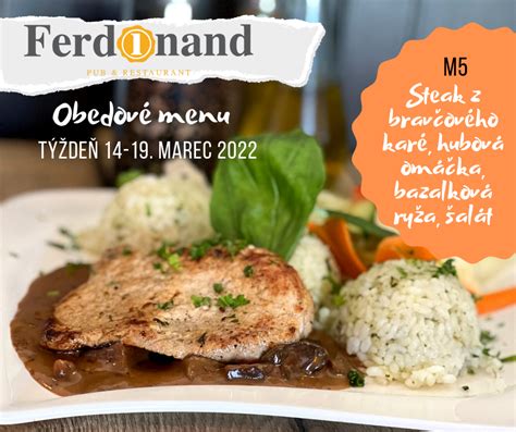 Príklad chutného hlavného jedla z obedového menu
