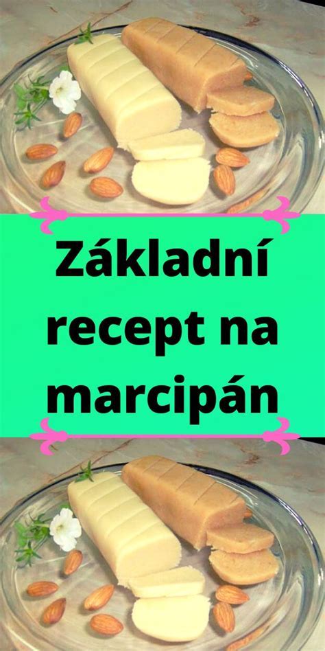 Infografika: Recept na falošný marcipán a jeho použitie