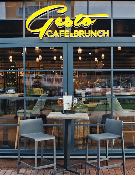 Gesto Cafe & Brunch interiér a ponuka