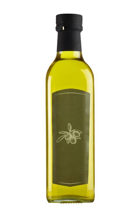 Olive oil bottle image