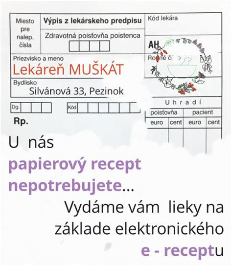 Porovnanie elektronického a papierového receptu